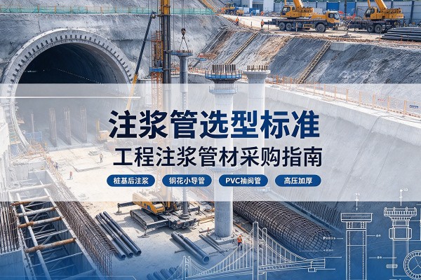 鲁甸注浆管选型标准